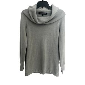 French Connection Gray Cowl Neck Sweater Women's Size Small